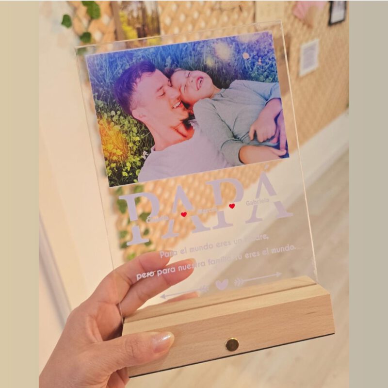 Lámpara LED Personalizada